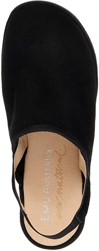 EMU Australia Women's Kerang Stinger Suede Slipper Black Size 11 B(M) US