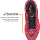 361 Degrees Women's Sensation 4 Running Shoes Rosette/Hazard Size 12 D(W) US