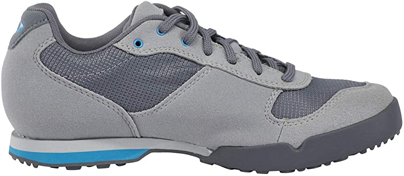 Giro Women's Petra VR Mountain Cycling Titanium/Blue Jewel