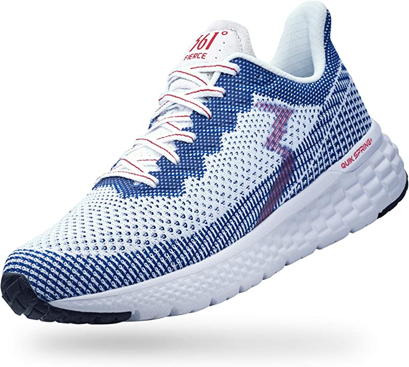 361 Degrees Men's Fierce Running Shoes Blue Size 8 D(M) US