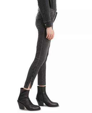 Levi's Women's 711 Skinny Ankle Jeans Black Black Size 26