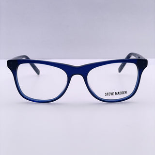 Steve Madden Eyeglasses Eye Glasses Frames Marbbled Navy 48-16-135
