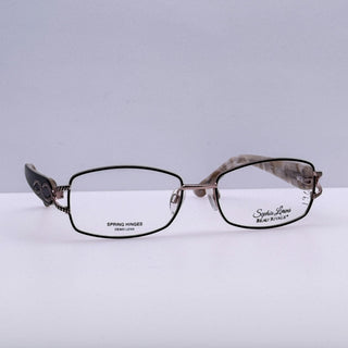 Sophia Loren Eyeglasses Eye Glasses Frames BR64 021 53-17-135 Display Model
