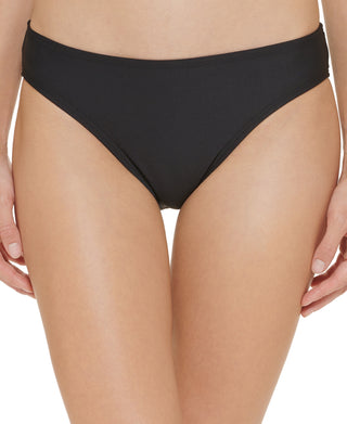 DKNY Women's Classic Bikini Bottoms Swimsuit Black Size Large