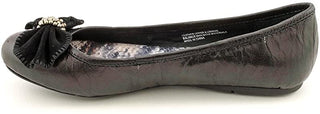 Born Women's Josie Leather Ballerina Flat Black Size 7 B(M) US