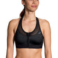 Brooks Women's FastForward Zip Sports Bra Black