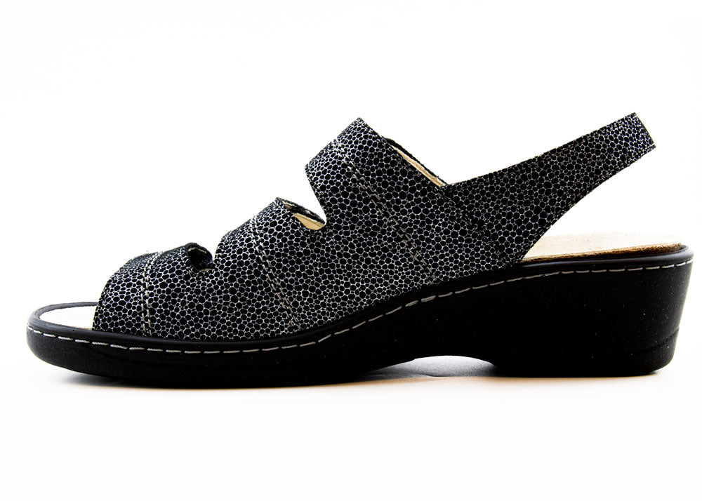 Fidelio Women's Soft Line Gerti Sandal Black