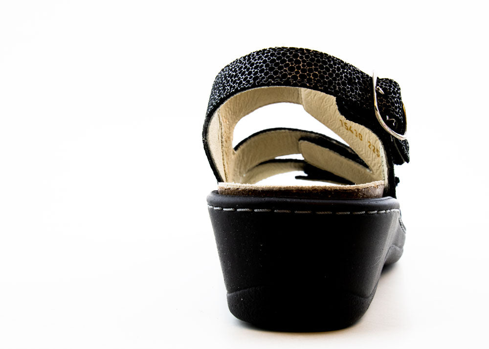 Fidelio Women's Soft Line Gerti Sandal Black