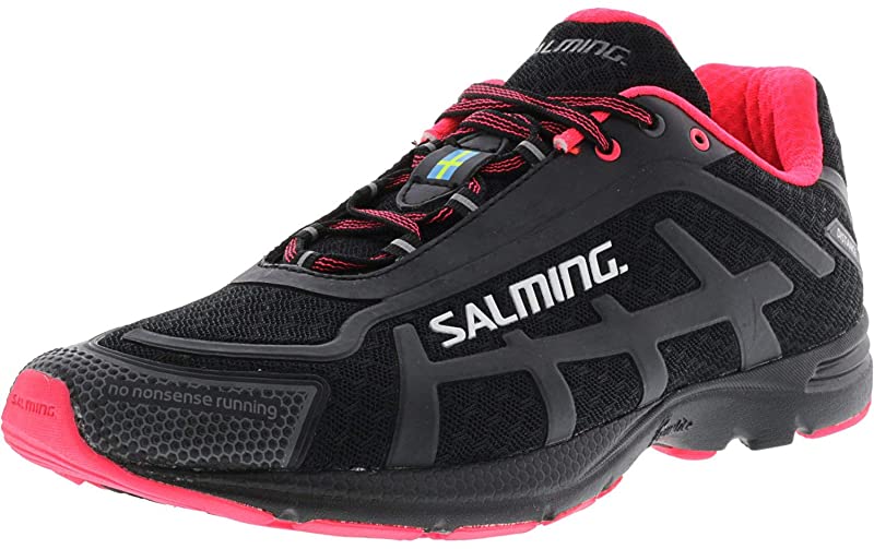 Salming Women's Distance D4 Running Shoes Black Size 6 D(M) US