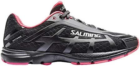 Salming Women's Distance D4 Running Shoes Black Size 6 D(M) US