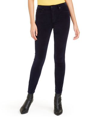 Articles Of Society Women's Hilary Velvet High-Rise Jeans Blue Size 29