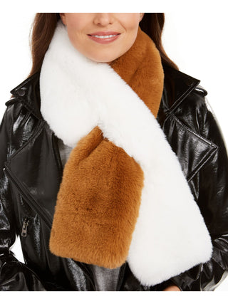 Apparis Women's Faux Fur Winter Scarf Brown Size Regular