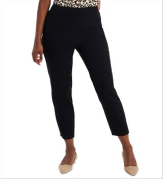 Riley & Rae Women's Reese Slim Leg Stretch Dress Pants Black Size 12