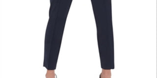 Tommy Hilfiger Women's Front-Seam Skinny Pants Blue Size 12