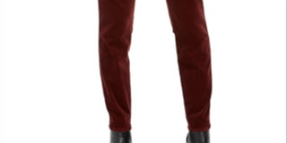 Kut From The Kloth Women's  Diana High Rise Fab Ab Skinny Corduroy Pants Red Size 2