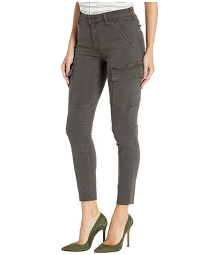 Joe's Jeans Women's Denim Pants and Jeans CHARCOAL - Charcoal Gray the Charlie Cargo Pants Gray Size  25