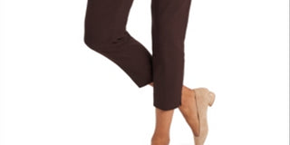 Riley & Rae Women's Reese Slim Leg Pants Brown Size 8