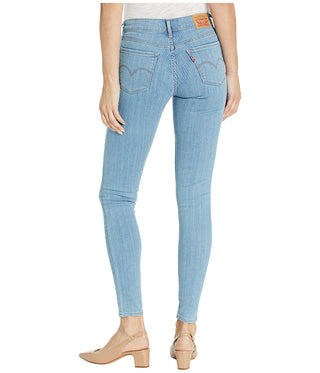 Levi's Women's 710 Super Skinny Printed Jeans Blue Size 24X30