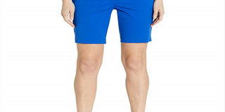 LAUREN Ralph Lauren Petite Bi-Stretch Twill Shorts (Blue Glacier) Women's Shorts Blue Size 6P