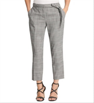 DKNY Women's the Essex Casual Trouser Pants Gray Size 4