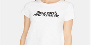 Sanctuary Women's New Earth Graphic T-Shirt White Size XX-Small