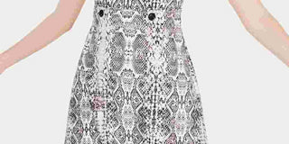 City Studios Women's Snake Print Short Sleeve Jewel Neck Short Sheath Dress Gray Size 1