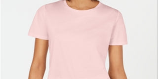 Calvin Klein Women's Cotton Top Pink Size X-Large