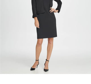 DKNY Women's Bell Sleeve Cardigan Black Size X-Large