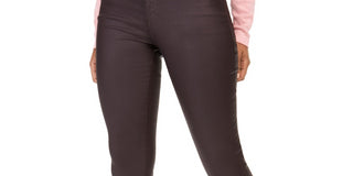 Tommy Hilfiger Women's Skinny Wax Jeans Purple Size 2