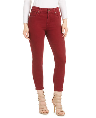 STS Blue Women's Ellie High-Rise Skinny Jeans  Dark Red Size 24