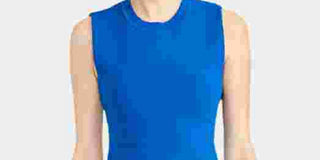 Rachel Roy Women's Cutout Sweater Dress Navy Size Medium