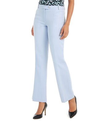 Calvin Klein Women's Modern Fit Pants Blue Size 10