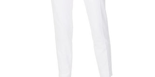 Calvin Klein Women's Slim Leg Ankle Dress Pants White Size 2