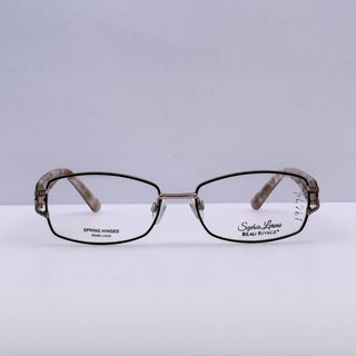 Sophia Loren Eyeglasses Eye Glasses Frames BR64 021 53-17-135 Display Model