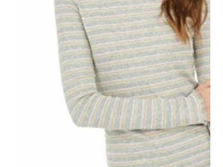 Hippie Rose Juniors' Ribbed Mock-Neck Top Gray Size Extra Large