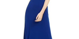 Teeze Me Juniors' Halter Gown  Blue Size 1