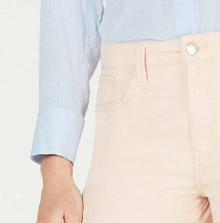 Tinseltown Juniors' Frayed Denim Shorts Pink Size 7