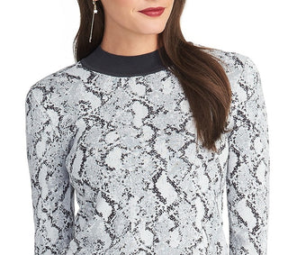 Rachel Roy Women's Lindey Sweater Top Gray Size Medium