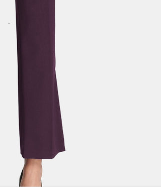 Calvin Klein Women's Modern Fit Trousers Purple Size 6