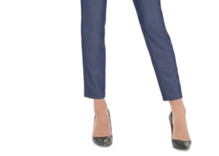 Tommy Hilfiger Women's Berkeley High Rise Ankle Straight Leg Pants Blue Size 14