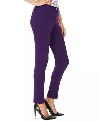 Calvin Klein Women's Highline Skinny Pants Purple Size 0