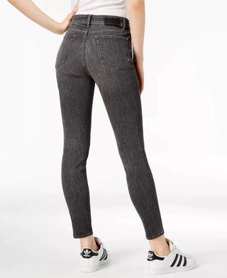 M1858 Women's Kristen Skinny Ankle Jeans Gray Size 50X41