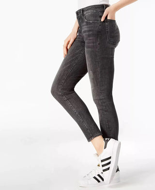 M1858 Women's Kristen Skinny Ankle Jeans Gray Size 50X41