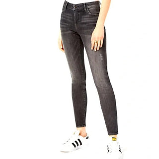 M1858 Women's Kristen Skinny Ankle Jeans Gray Size 6/28